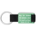 Breloc verde metalizat, Nu te teme de nimic! Breloc verde metalizat, Nu te teme de nimic!